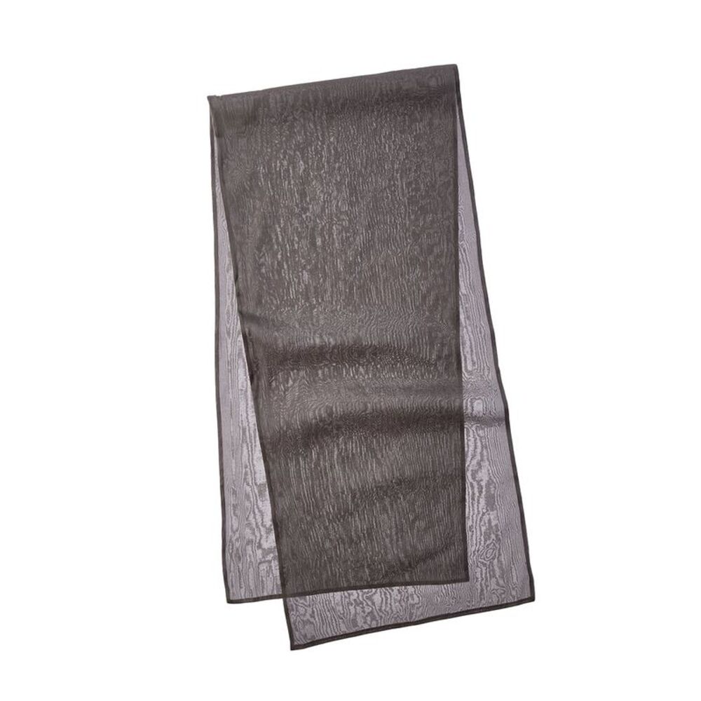 S Max Mara Silk-Blend Scarf, Grey